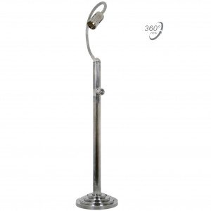 Vloerlamp Valdez Antiek Zilver