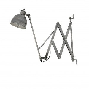 Muurlamp Ripley Antiek Zilver
