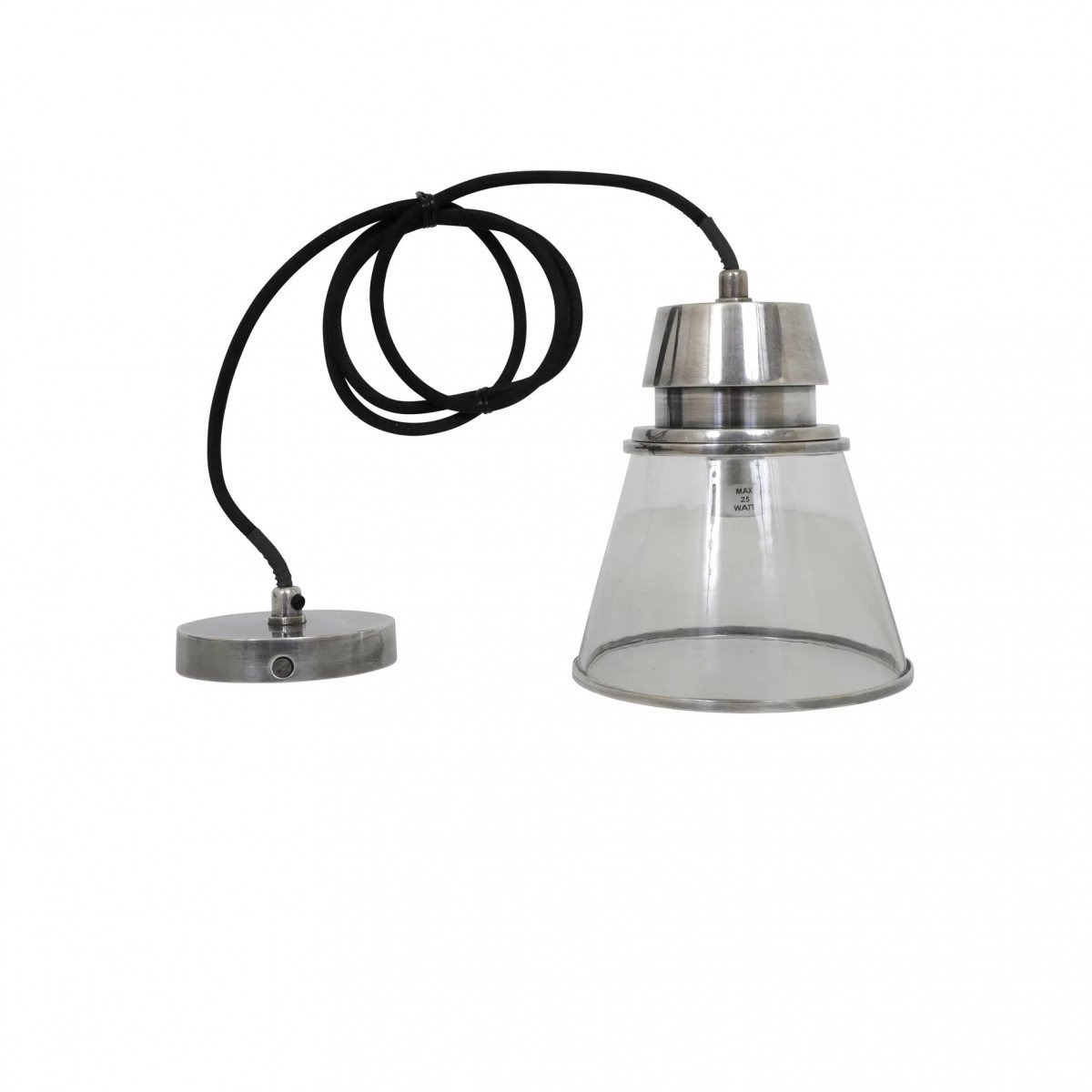 Hanglamp Purdy Antiek Zilver