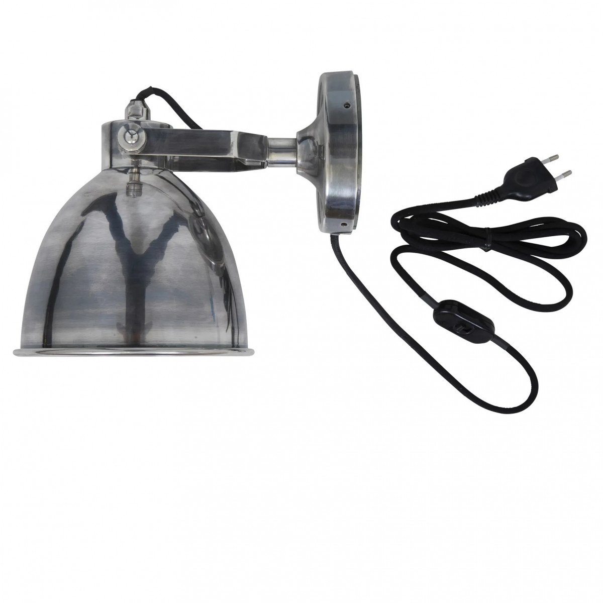 Muurspot Maxim Antiek Zilver