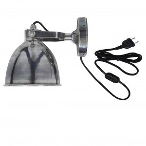 Muurspot Maxim Cover XL Antiek Zilver