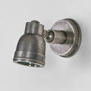 Indigo Swirl outdoor spot vintage zilver gemaakt van messing opbouwspot Indigo Swirl outdoor spot vintage zilver gemaakt van messing opbouwspot