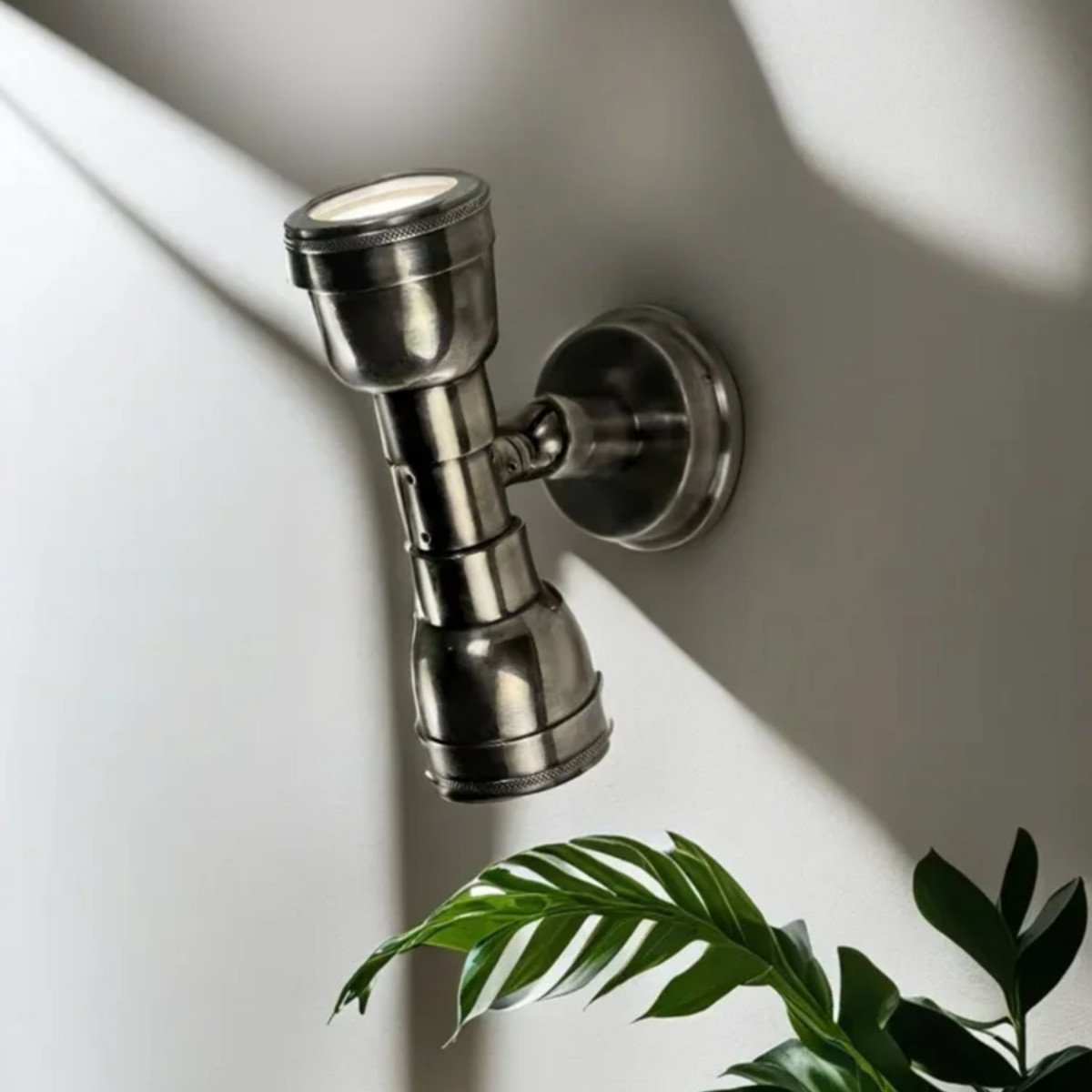 Muurspot Indigo Up en Down Antiek Zilver