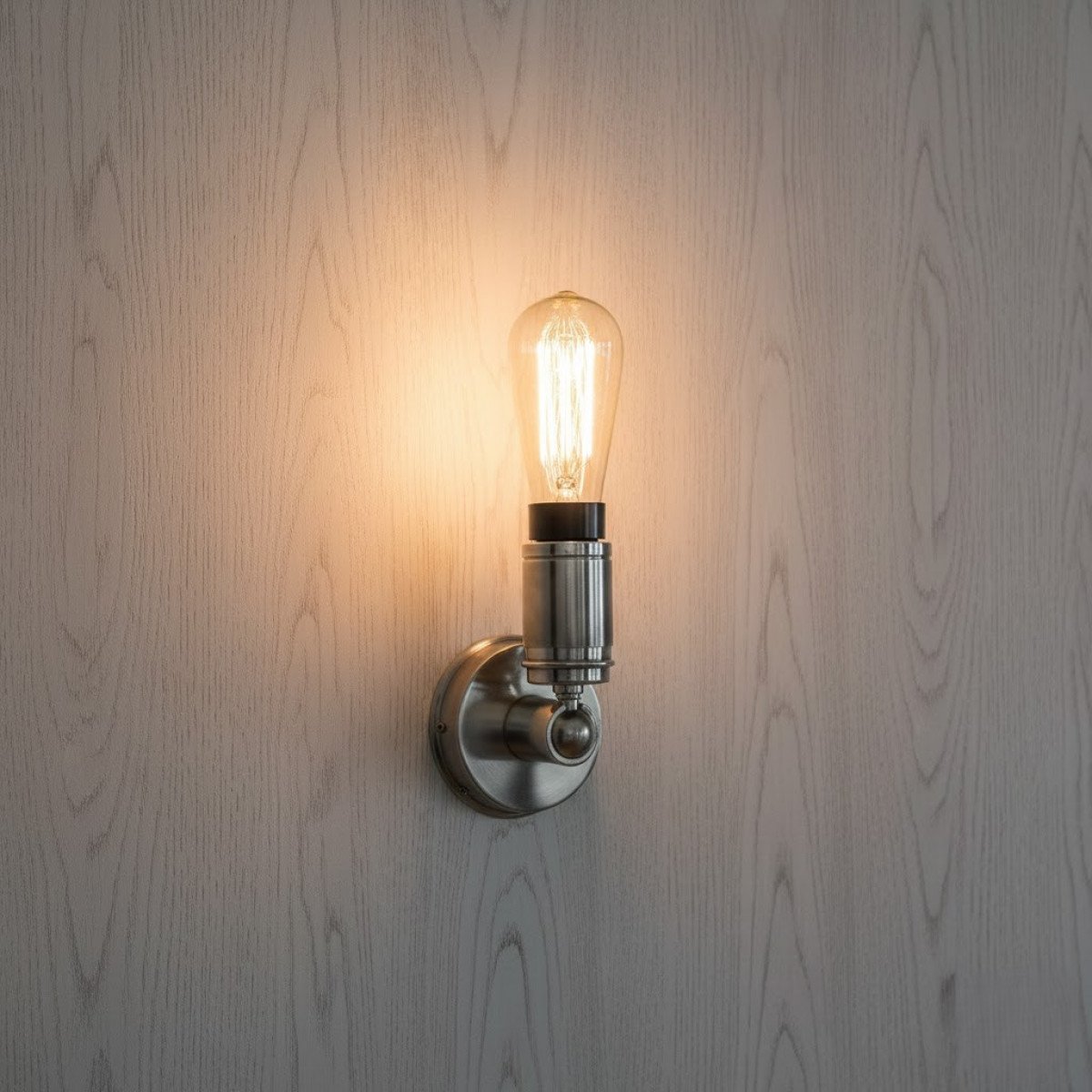 Muurlamp Milton Antiek Zilver