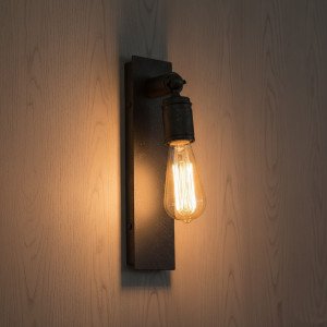 Wandlamp Ritz Antiek Zwart Wandlamp Ritz Antiek Zwart