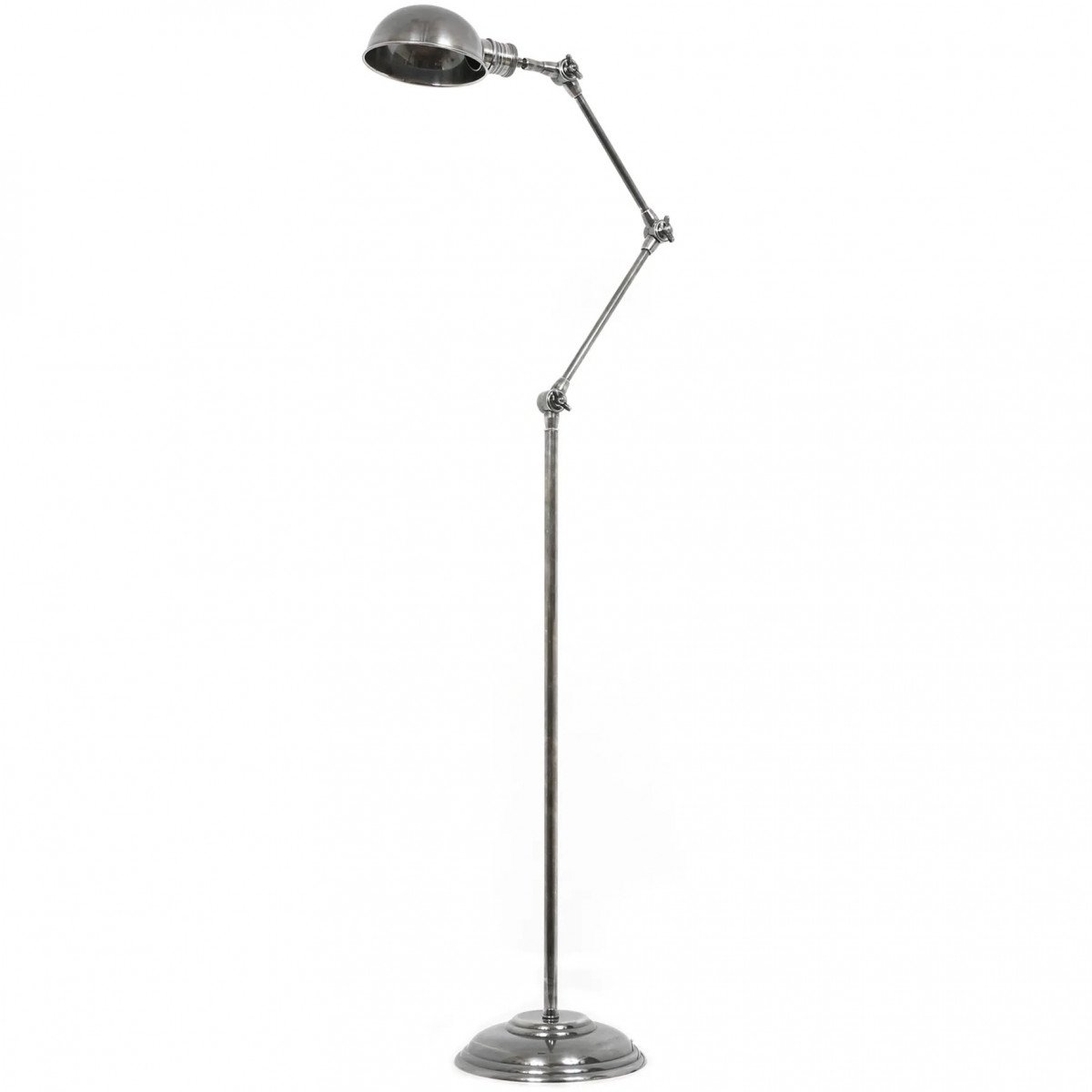 Vloerlamp Nova Antiek Zilver