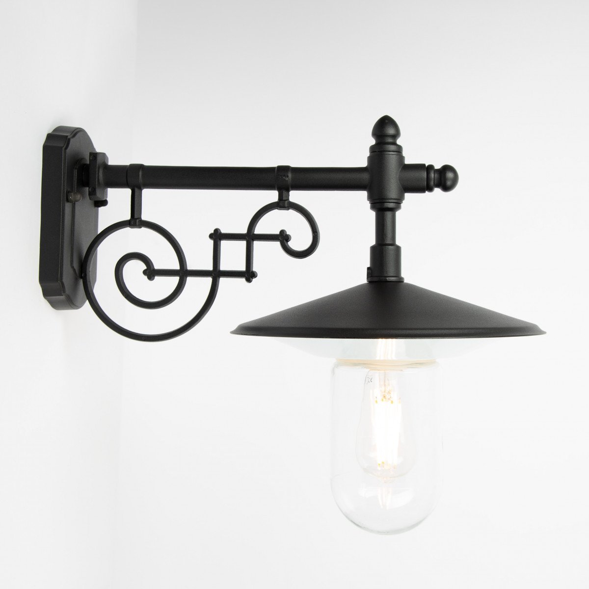 Merano Muurlamp Zwart