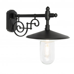 Merano Muurlamp Zwart