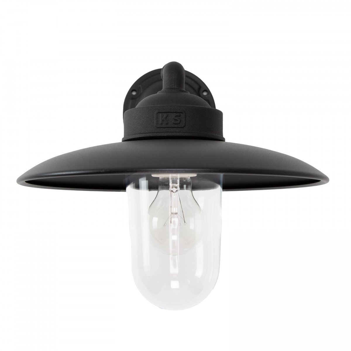 Stallamp Palazzo wandlamp matzwart (6711mz) - ks-verlichting - Industrieel