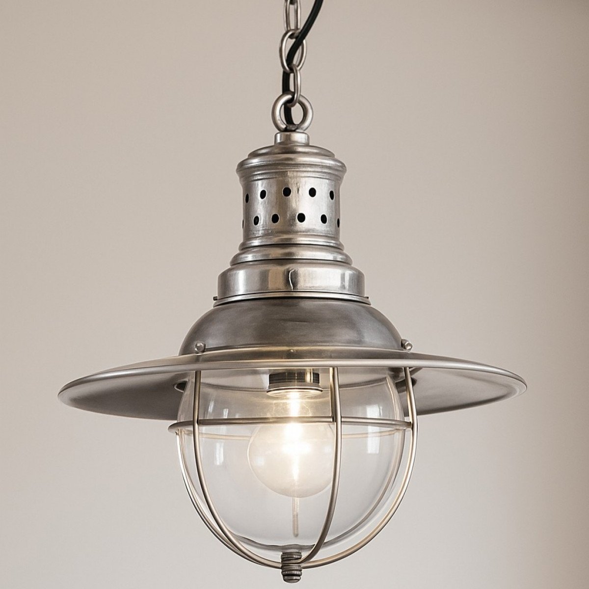 Hanglamp Wellington Antiek Zilver