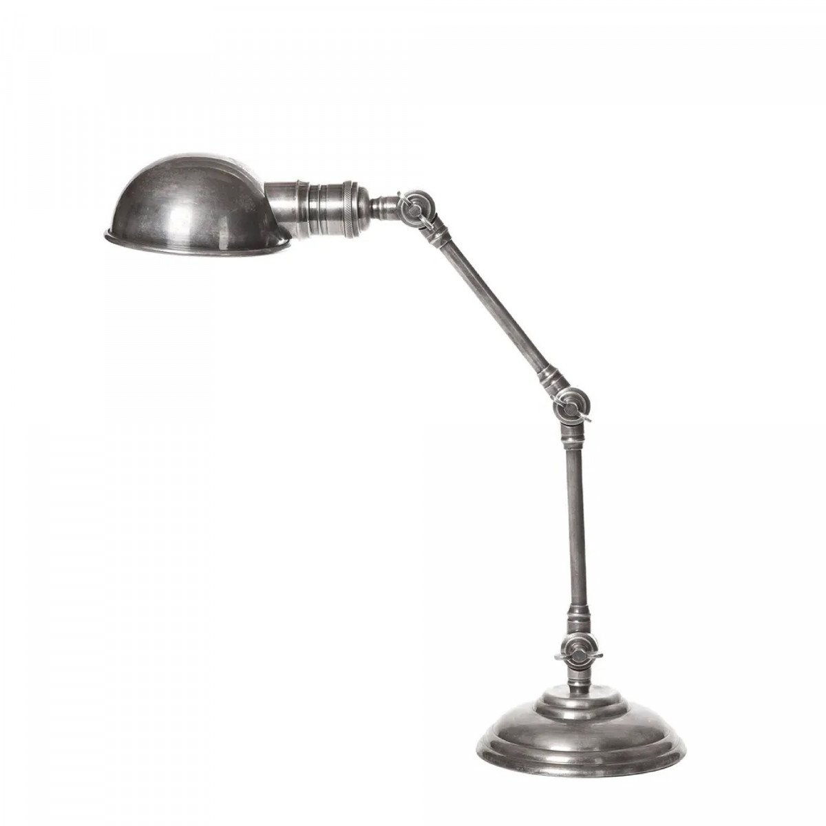 Bureaulamp Darwin Antiek Zilver
