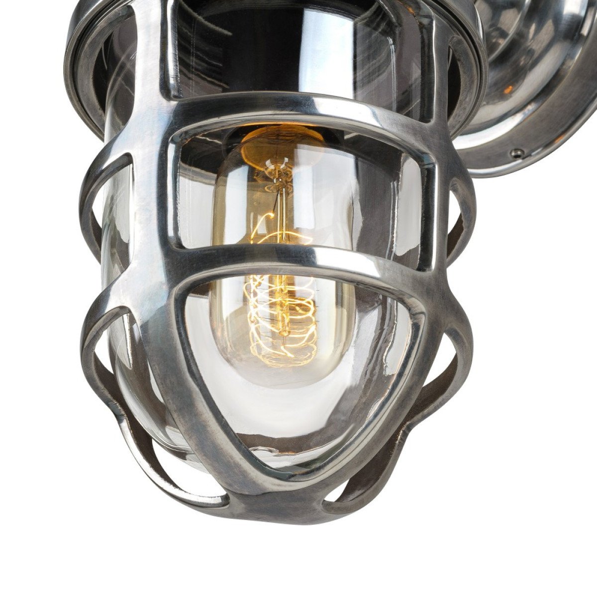 Muurlamp Brooklyn Antiek Zilver