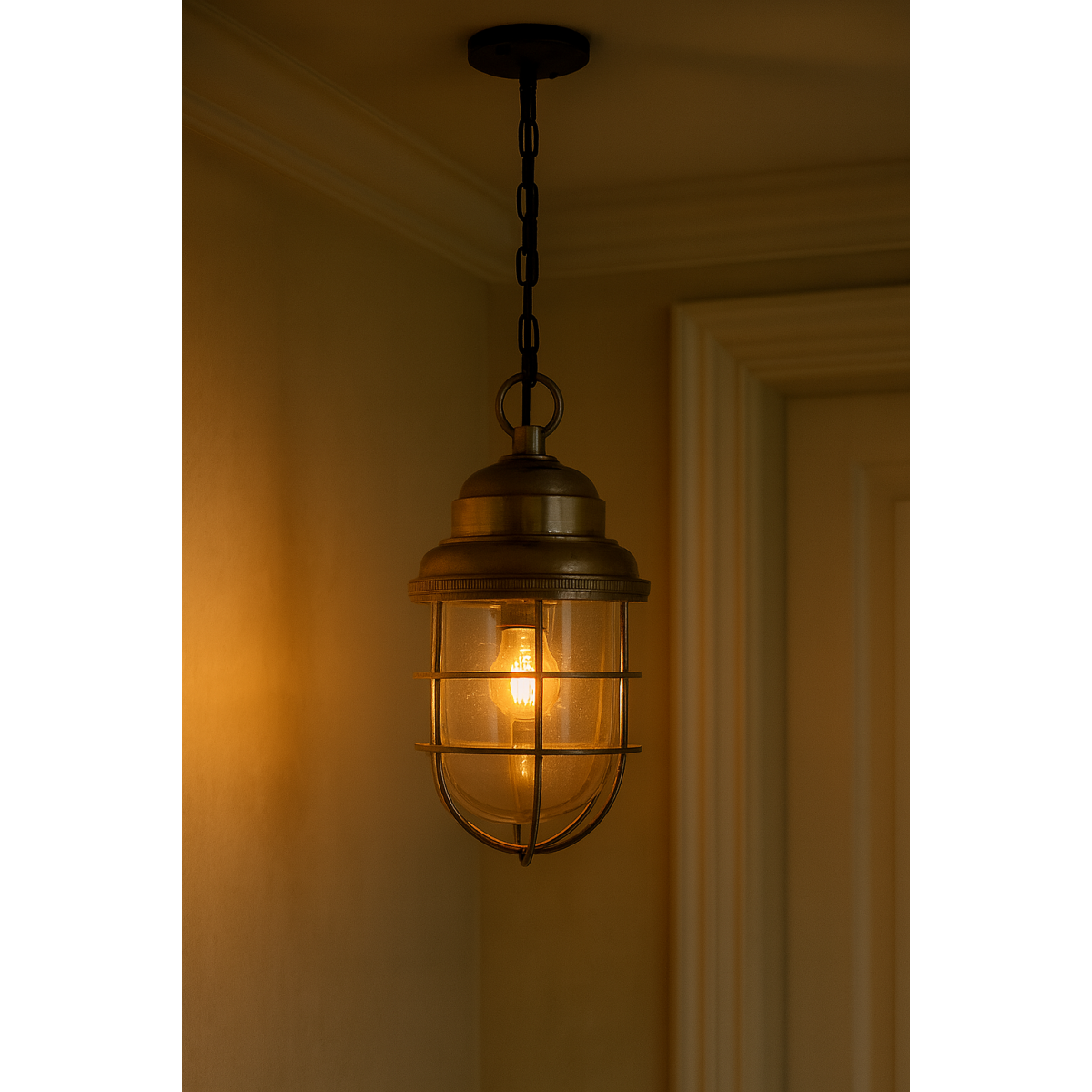 Hanglamp Cornwall Antiek Zilver