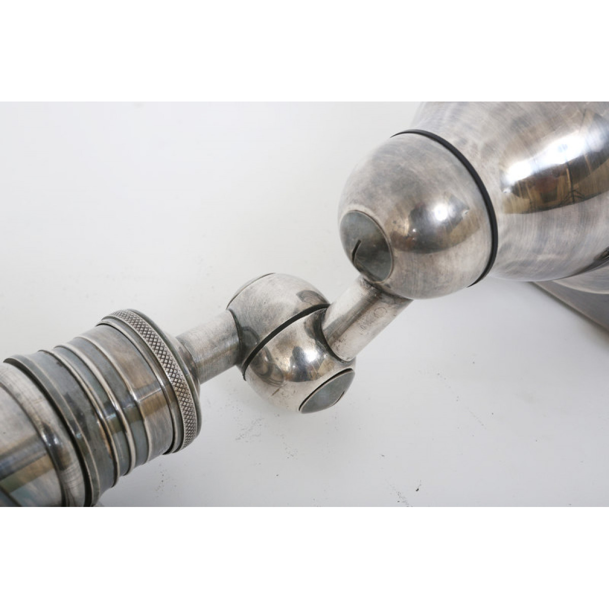 Leeslamp Canberra Antiek Zilver