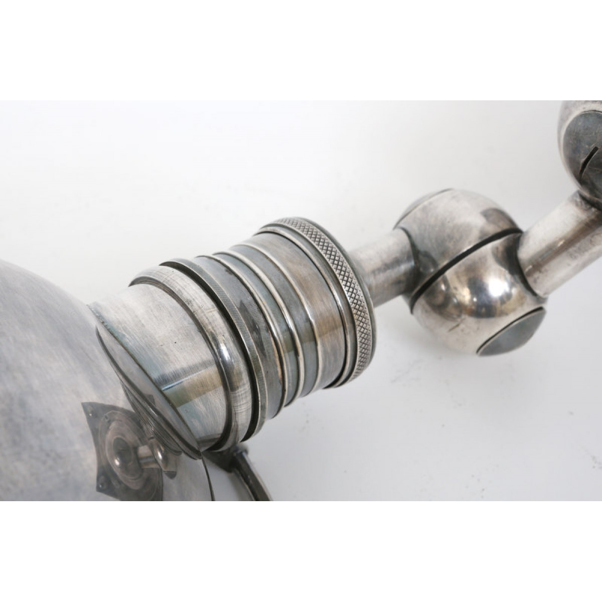 Leeslamp Canberra Antiek Zilver