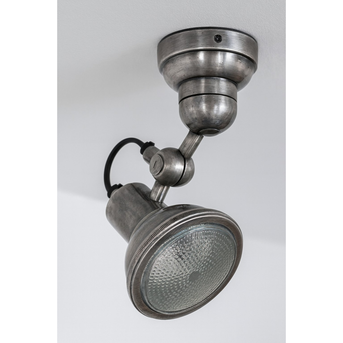 Memphis Antiek Zilver Wandlamp