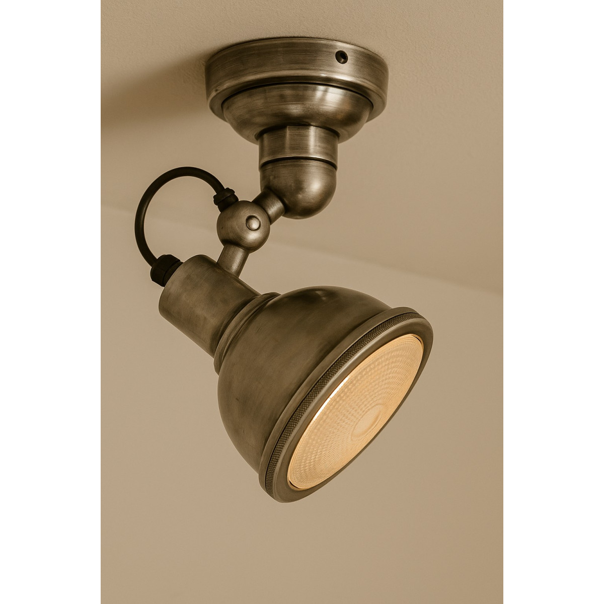 Memphis Antiek Zilver Wandlamp