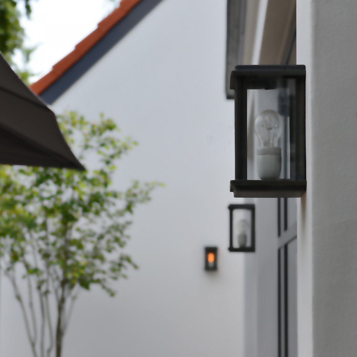 bronzen buitenlamp Capital muurlamp brons volledig onderhoudsvrije buitenverlichting van KS verlichting