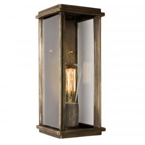 Buitenlamp Capital L – Strakke wandlamp met luxe uitstraling (Massief Brons) Buitenlamp Capital L – Strakke wandlamp met luxe uitstraling (Massief Brons)