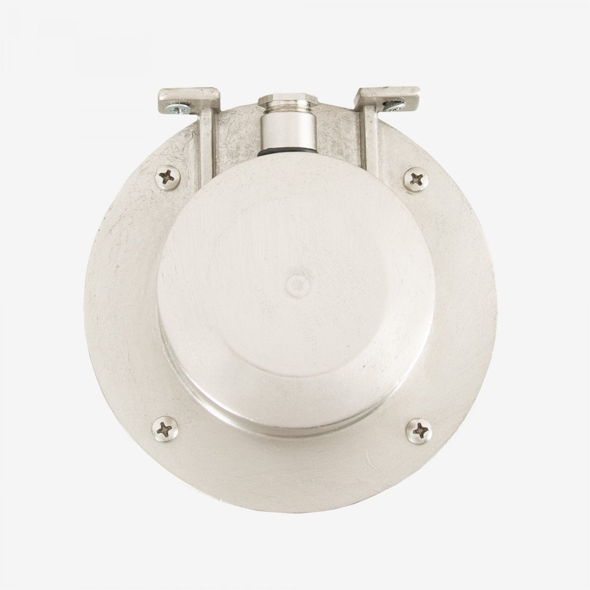 messing scheepslamp rond met helder glas voor aan de muur voorzien van raster in de kleur nikkel messing scheepslamp rond met helder glas voor aan de muur voorzien van raster in de kleur nikkel
