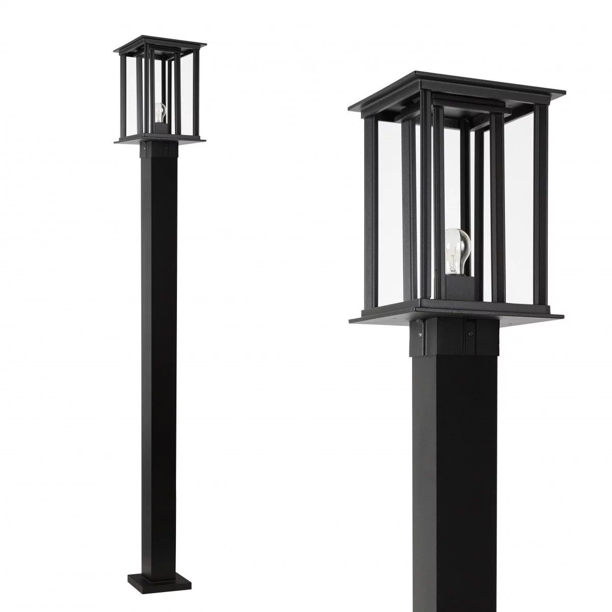 Viessmann H0 Dubbele lantaarnpaal modern, 2 LED wit 6097