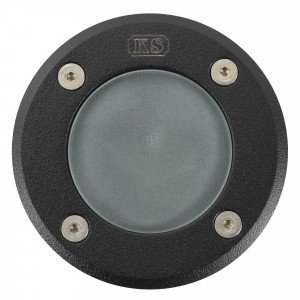 Grondspot 10 zwart (7646) - KS Verlichting - Grondspots