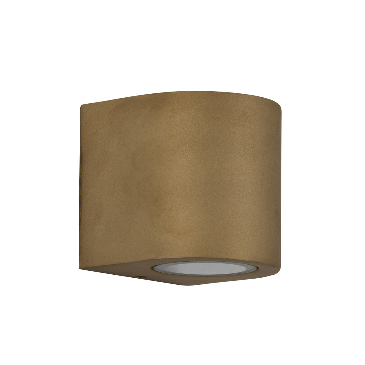Buitenverlichting muurlamp noa uitvoering messing