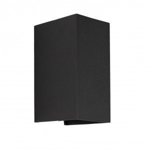 Up Down vierkante wandlamp Dean buitenverlichting zwart aluminium eigentijdse spot Up Down vierkante wandlamp Dean buitenverlichting zwart aluminium eigentijdse spot