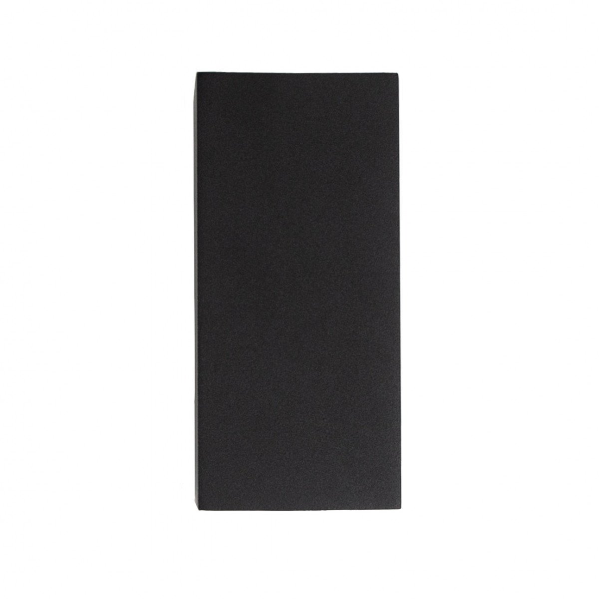 Up Down vierkante wandlamp Dean buitenverlichting zwart aluminium eigentijdse spot