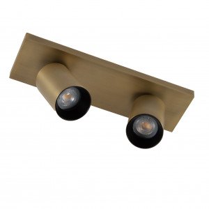 Lynn 2 Opbouwspot Oud Brons Lynn 2 Opbouwspot Oud Brons