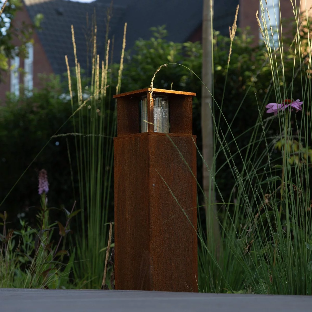 Marina 70 Square Tuinlamp Corten