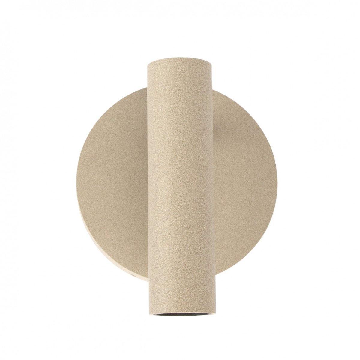 Richtbare wandspot USB - USB-C champagne aluminium