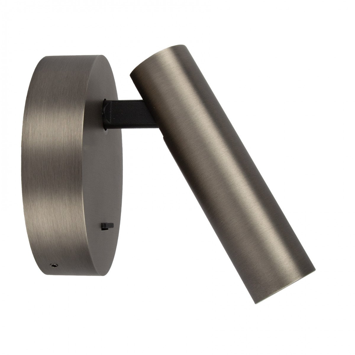 Richtbare wandspot USB - USB-C gun metal aluminium