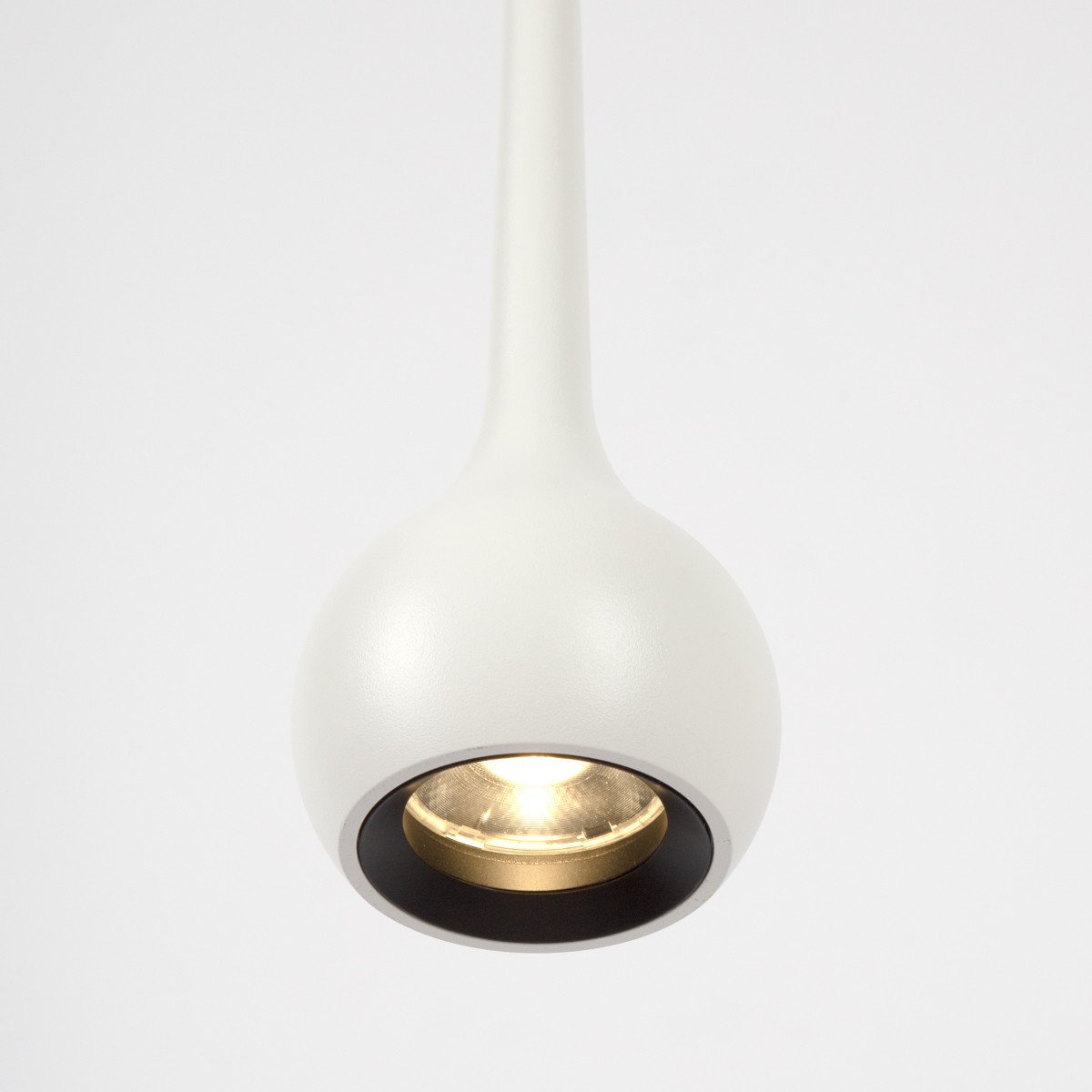 hanglamp druppel-design Witte moderne alimunium