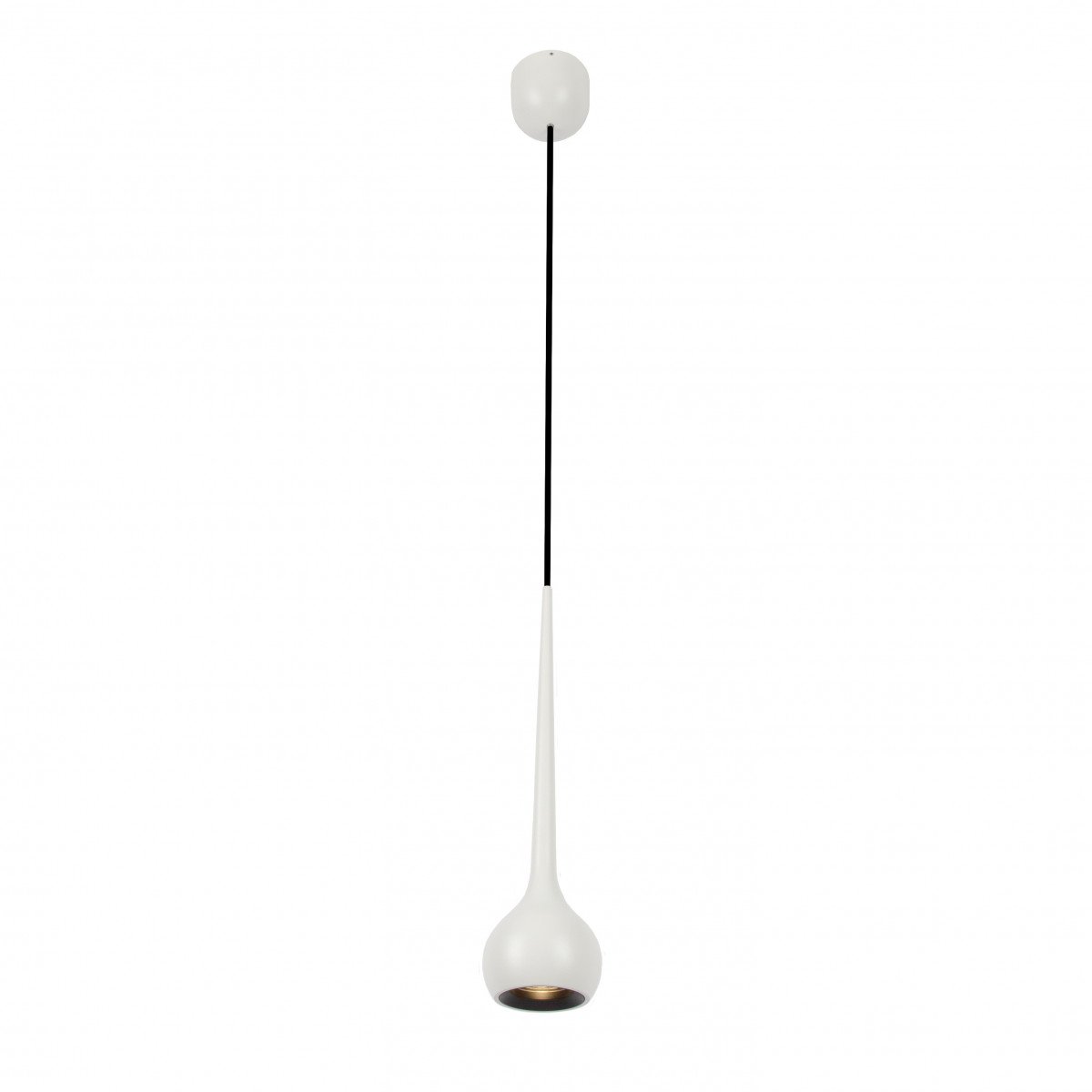hanglamp druppel-design Witte moderne alimunium