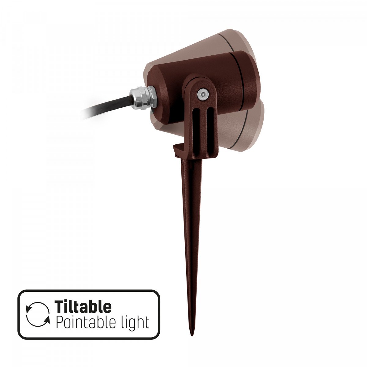 LED Spike Corten