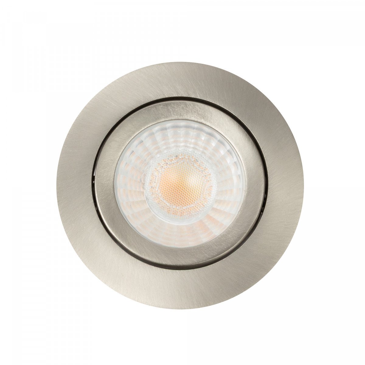 Inbouwspot Liv Brushed Aluminium