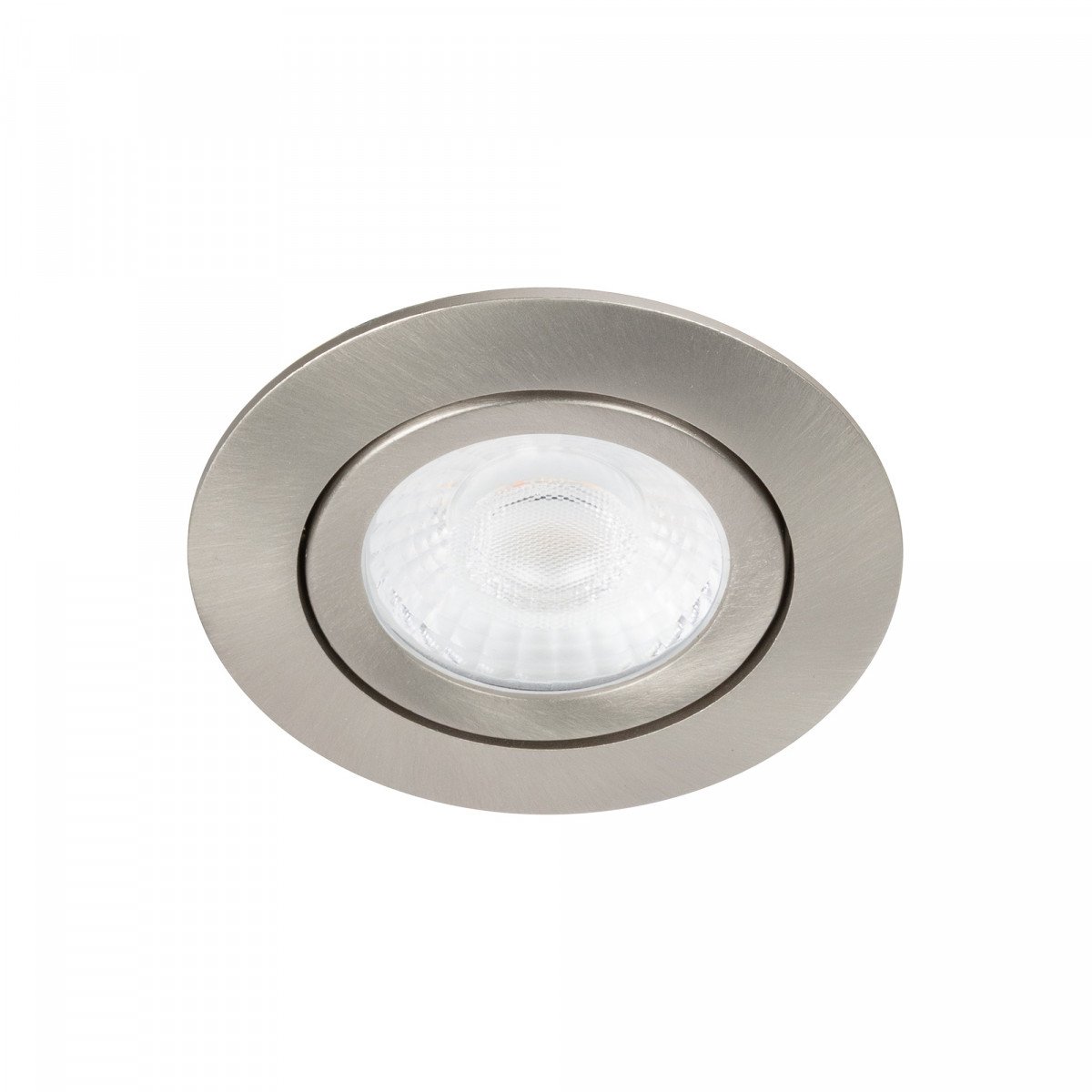 Inbouwspot Liv Brushed Aluminium