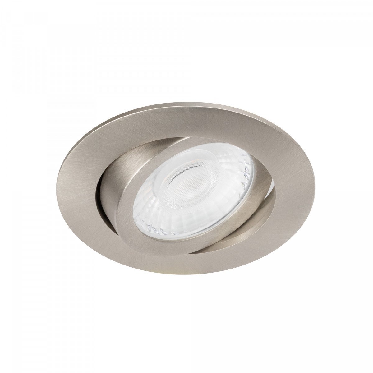 Inbouwspot Liv Brushed Aluminium