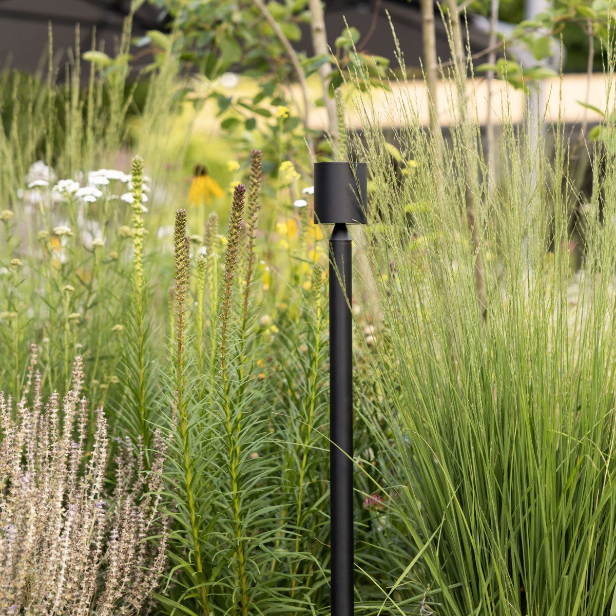 Issy Large tuinlamp zwart aluminium LED indirect licht