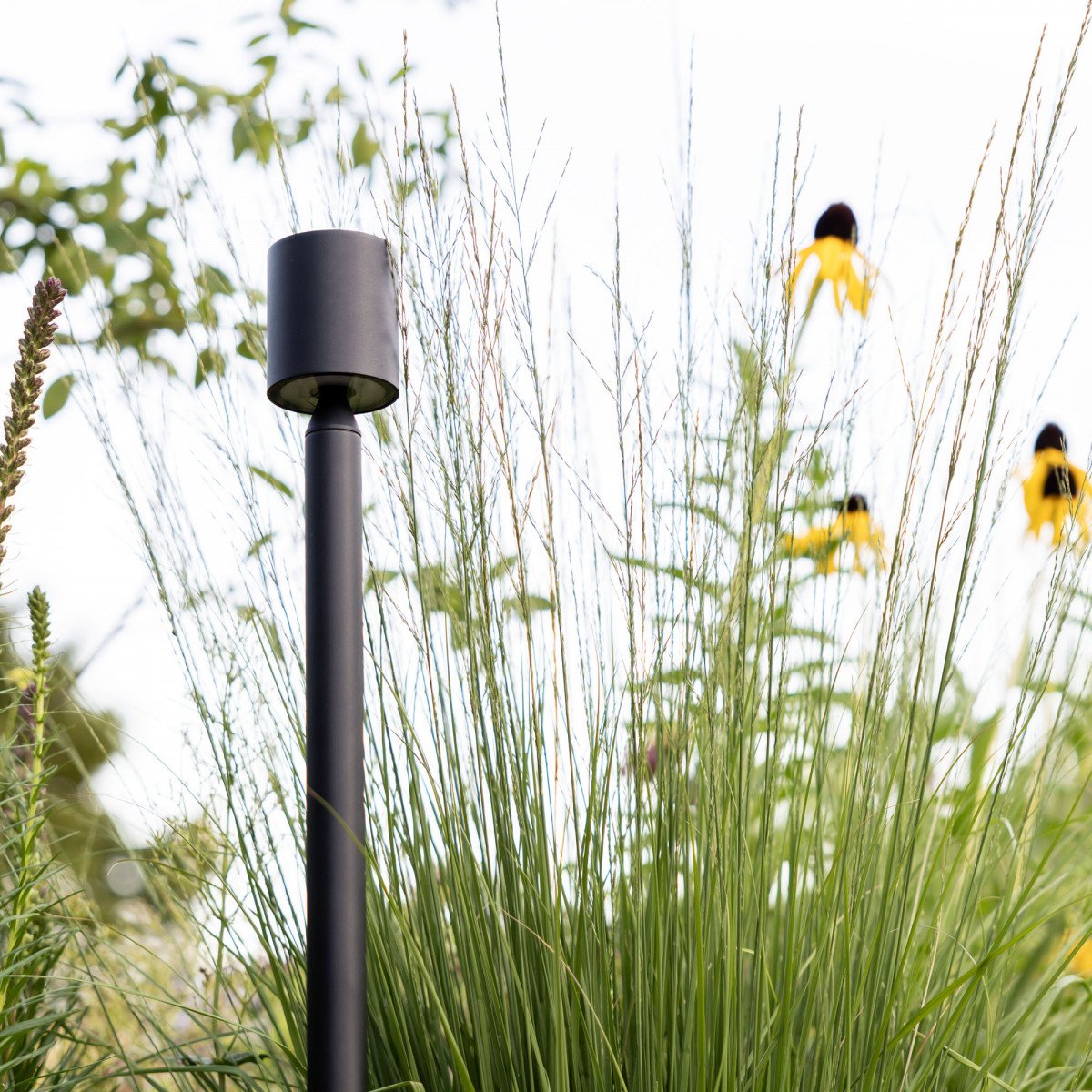 Issy Large tuinlamp zwart aluminium LED indirect licht