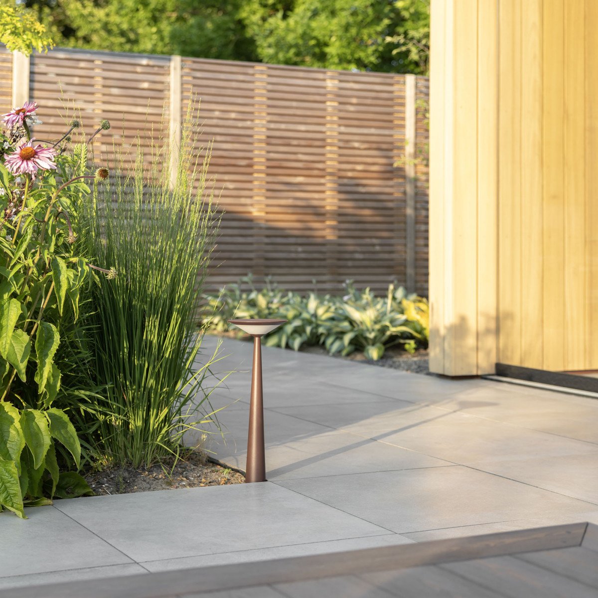 Elin tuinlamp corten aluminium modern buitenlamp