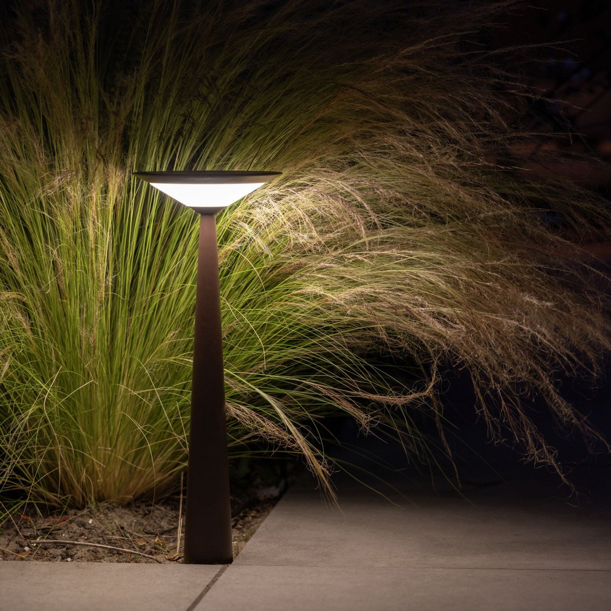 Elin tuinlamp corten aluminium modern buitenlamp