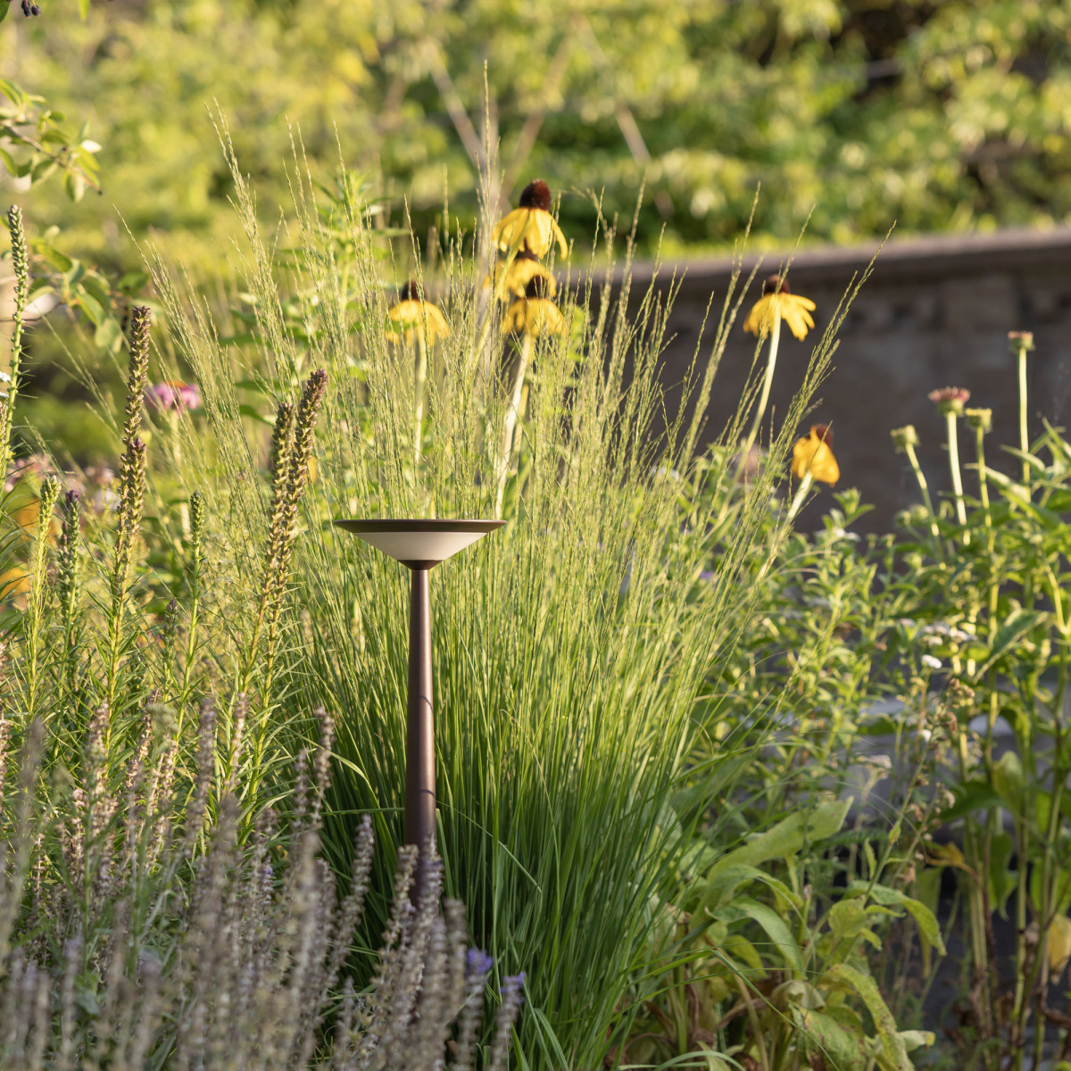 Tuinlamp Elin buitenlamp corten aluminium modern