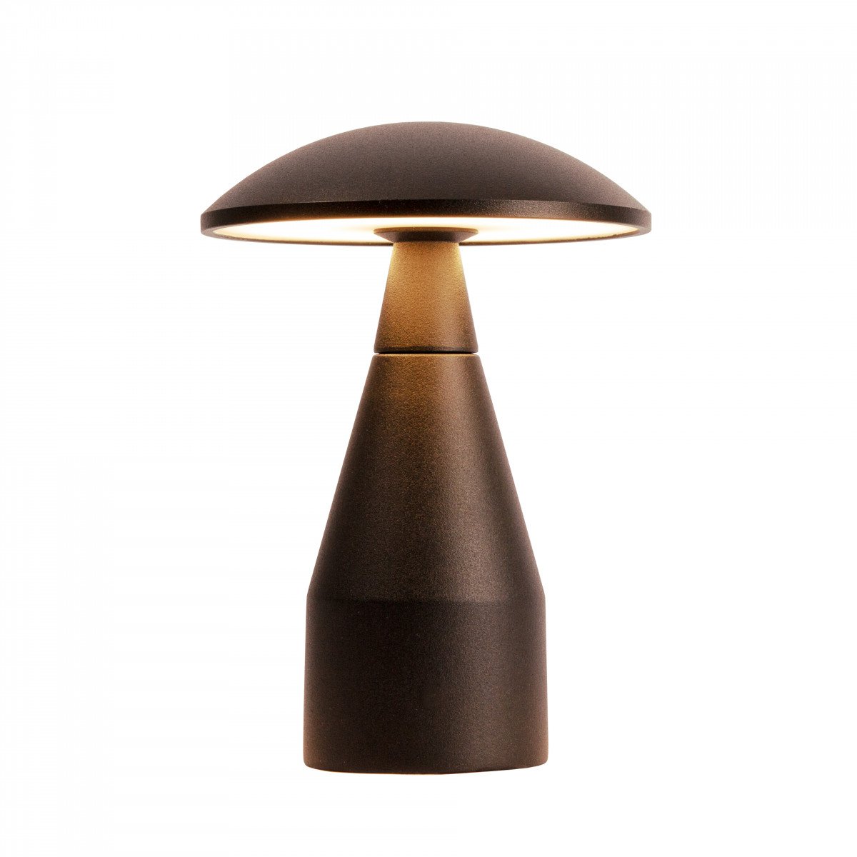 De Jazzy Tuinlamp Corten Small is een moderne tuinlamp met een compact en uniek design.