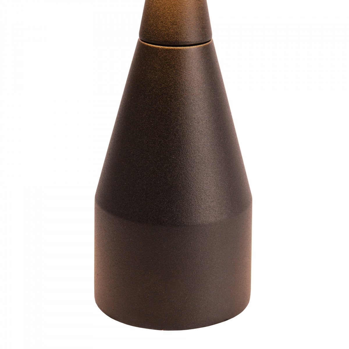 De Jazzy Tuinlamp Corten Small is een moderne tuinlamp met een compact en uniek design.