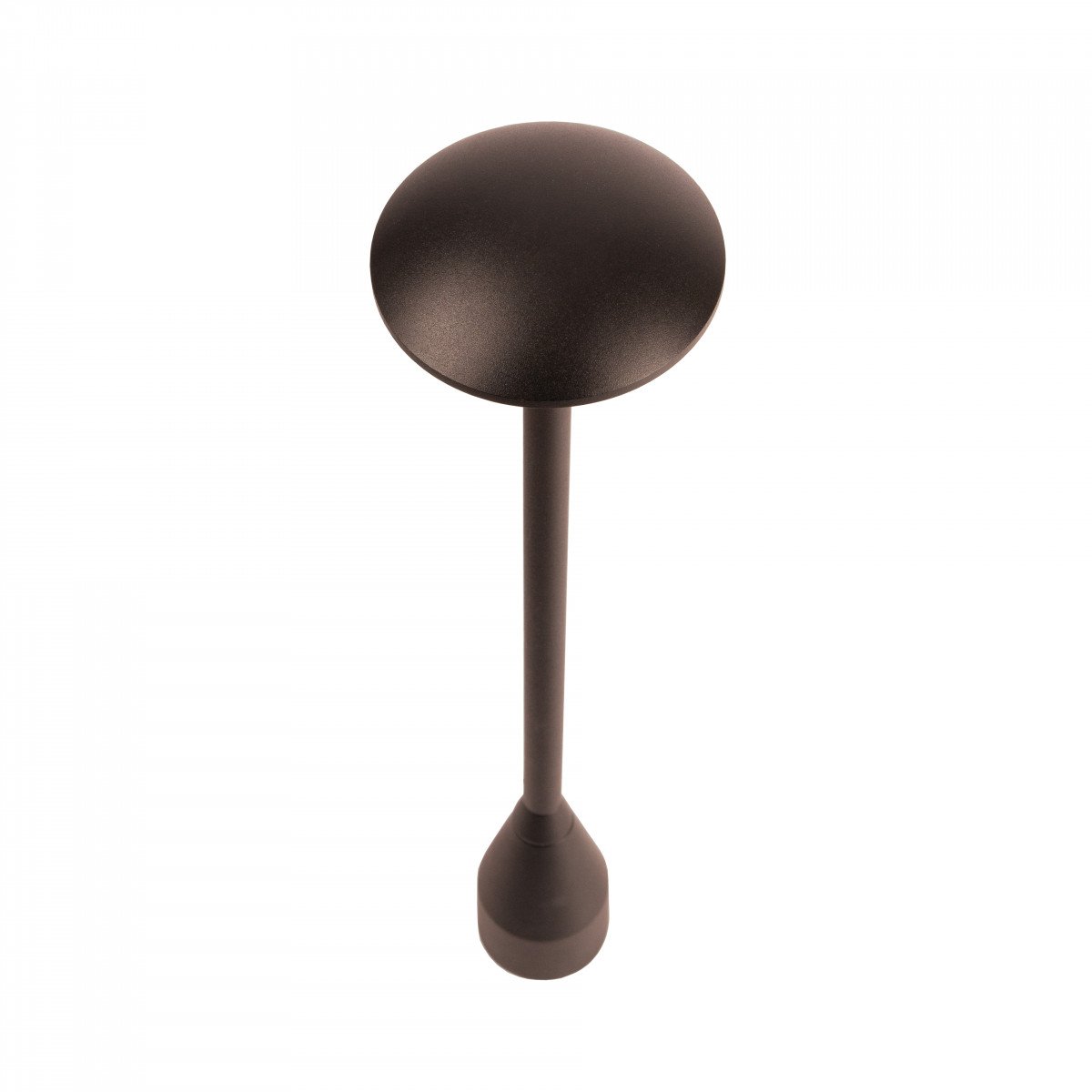 De Jazzy Tuinlamp Corten Medium is een moderne tuinlamp, paddenstoelvormig design.