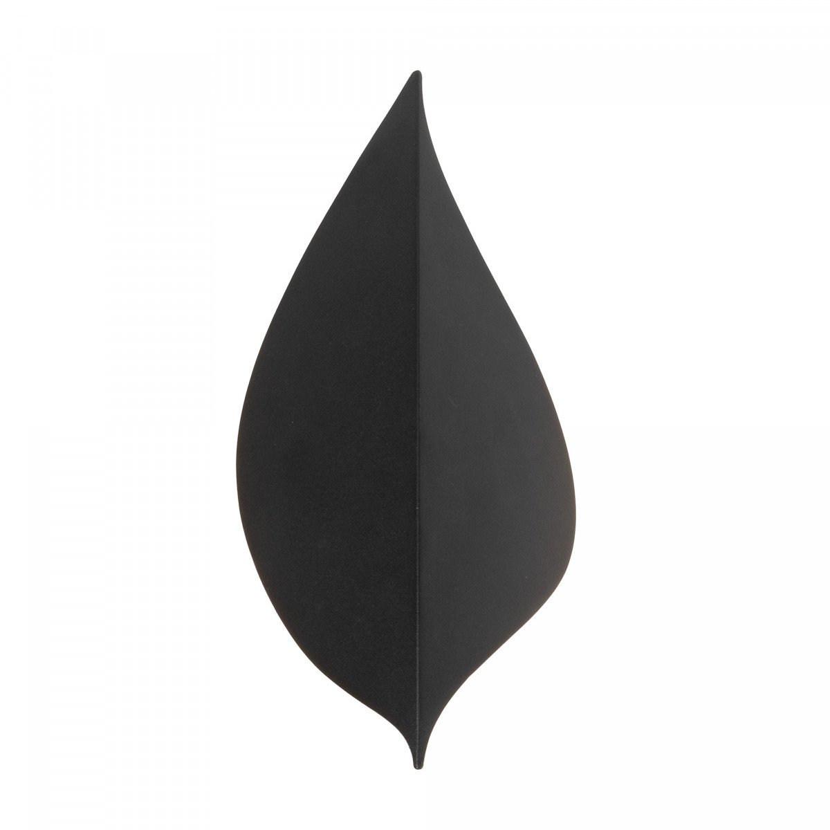 Wandlamp Leaf Zwart
