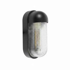 Wandlamp Bullet Zwart