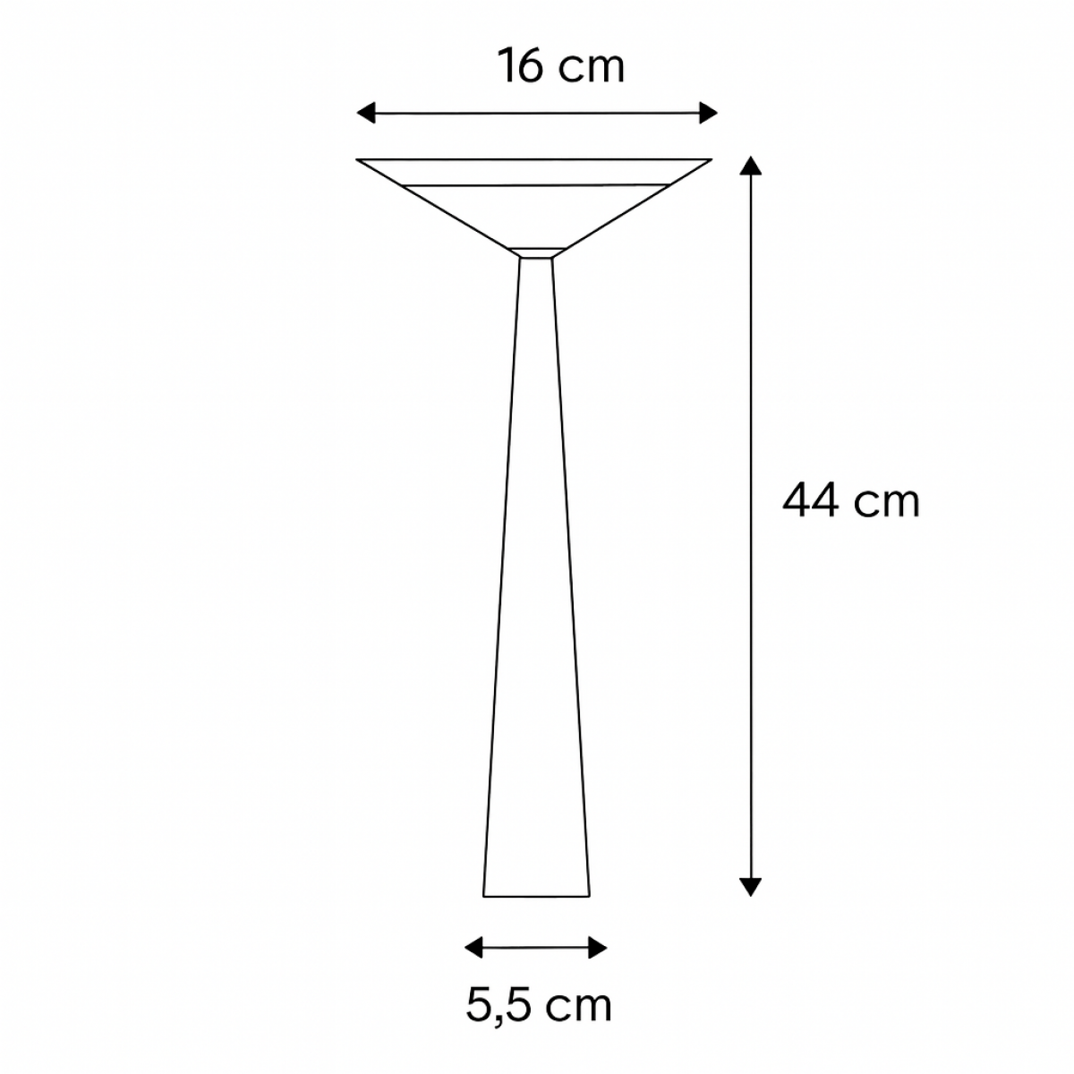 Tuinlamp Elin buitenlamp zwart aluminium modern
